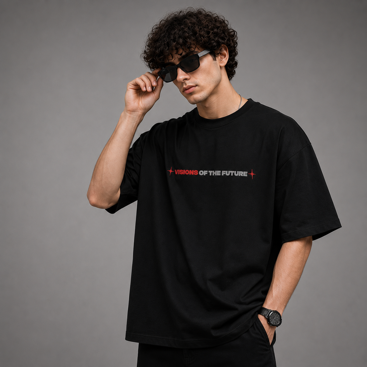 Visions of the Future – Premium Oversized T-Shirt