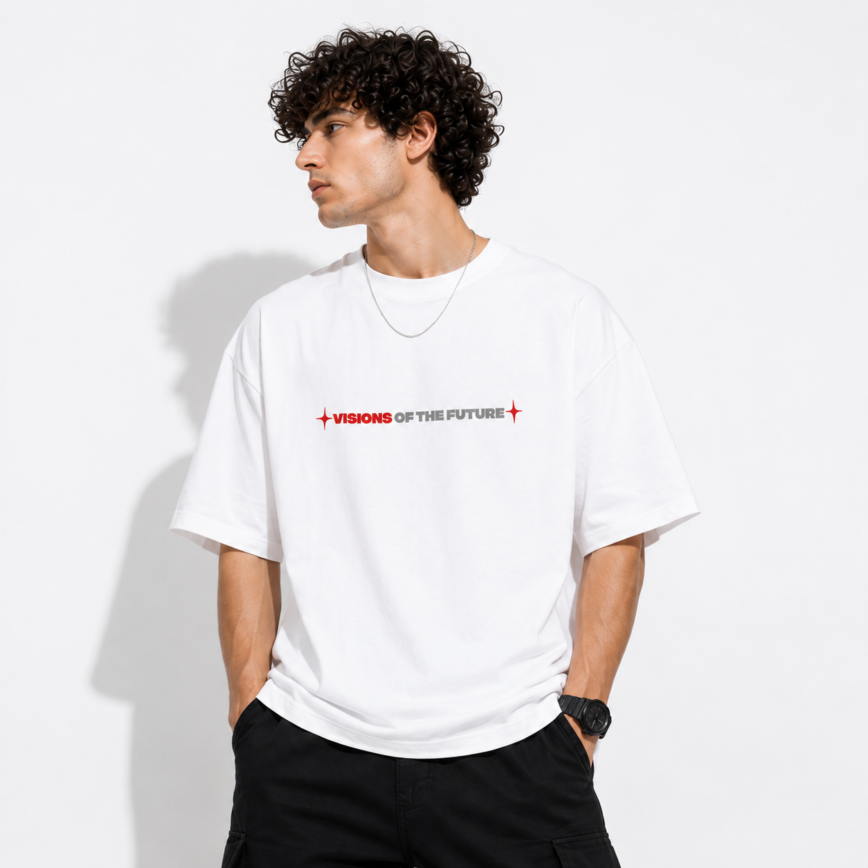 Visions of the Future – Premium Oversized T-Shirt